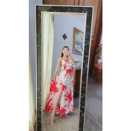 Dress Pantai Tie Dye Maxi Viona – long dress from Fortun Collection Bali