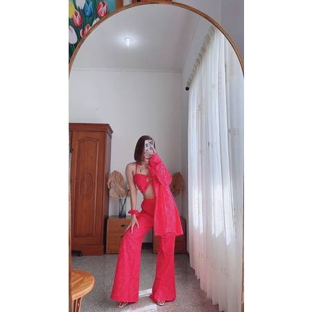 Set Outer Wanita Kekinian – matching set from Fortun Collection Bali