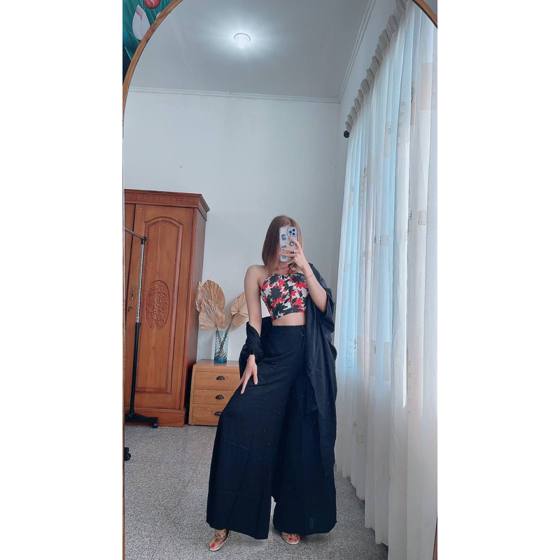 Set Outer Wanita Azalea – matching set from Fortun Collection Bali