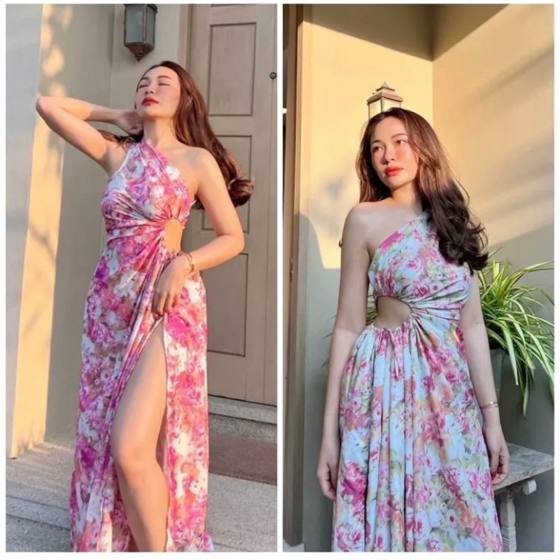 Long Dress One Shoulder Florencia – long dress from Fortun Collection Bali