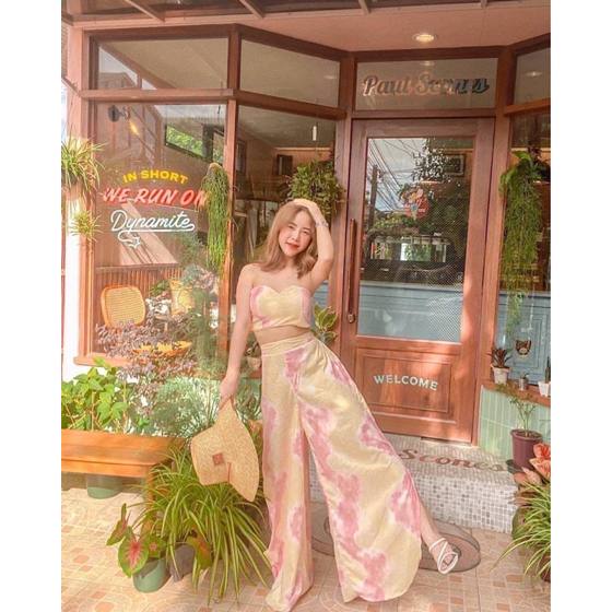 Set Wanita Memei – matching set from Fortun Collection Bali