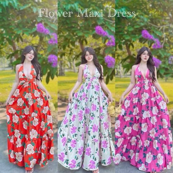 Floral Dress – long dress from Fortun Collection Bali