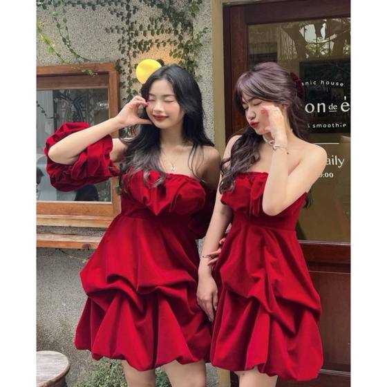 Mini Dress Velvet – mini dress from Fortun Collection Bali