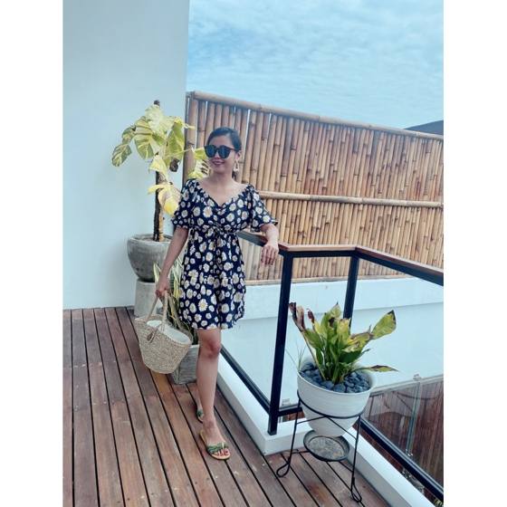 Flowers Sabrina – dress from Fortun Collection Bali